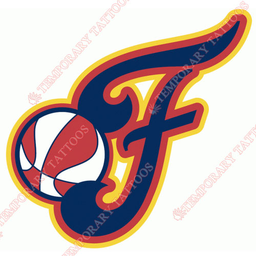 Indiana Fever Customize Temporary Tattoos Stickers NO.8558